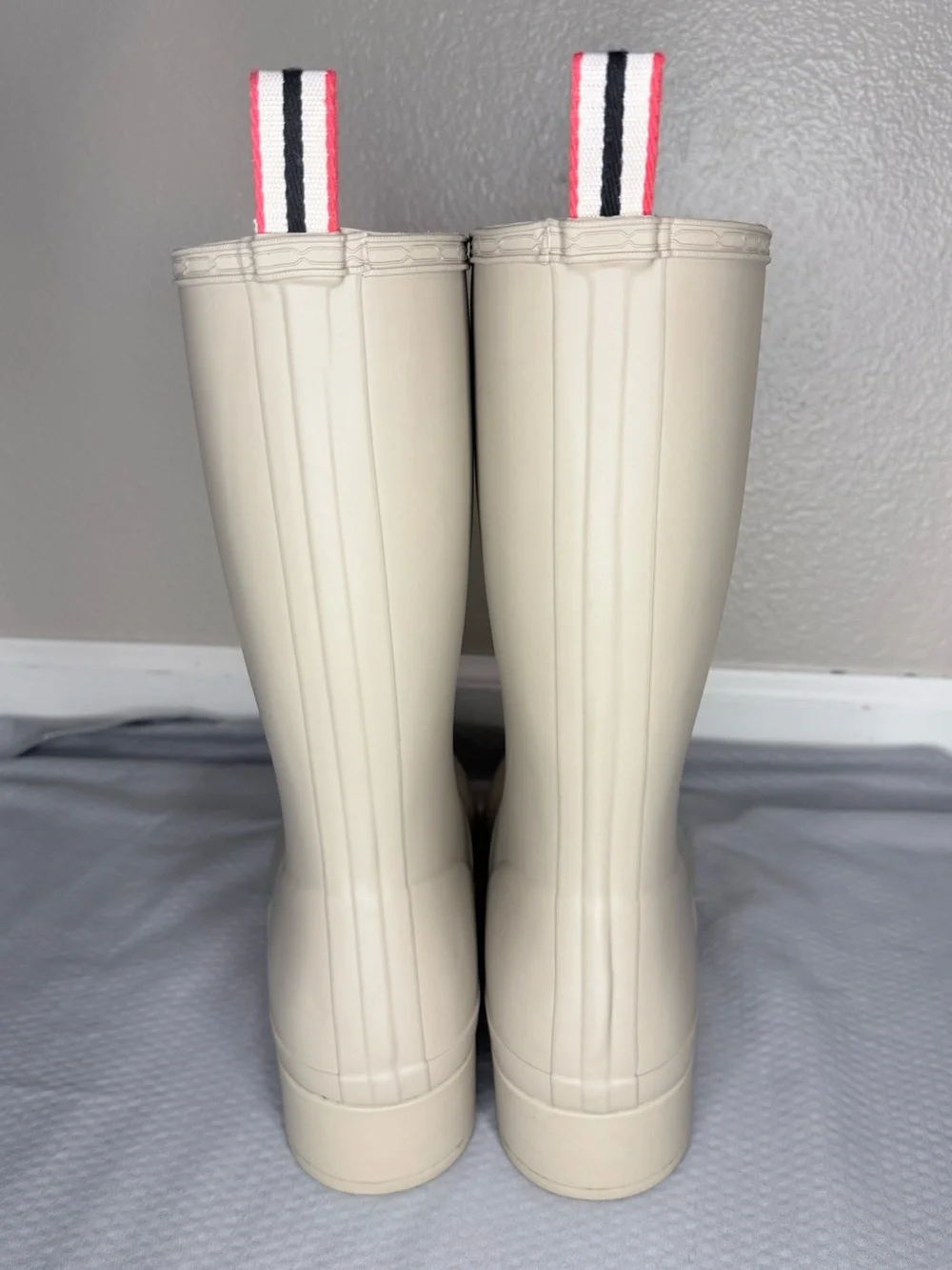 Hunter Women’s Original Play Tall Zinc Tan Waterproof Rain Boot -Sz 11, Like New
